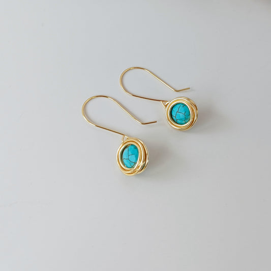 Wrapped Earrings